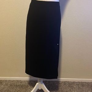 Black A-Line skirt by Calvin Klein size 12